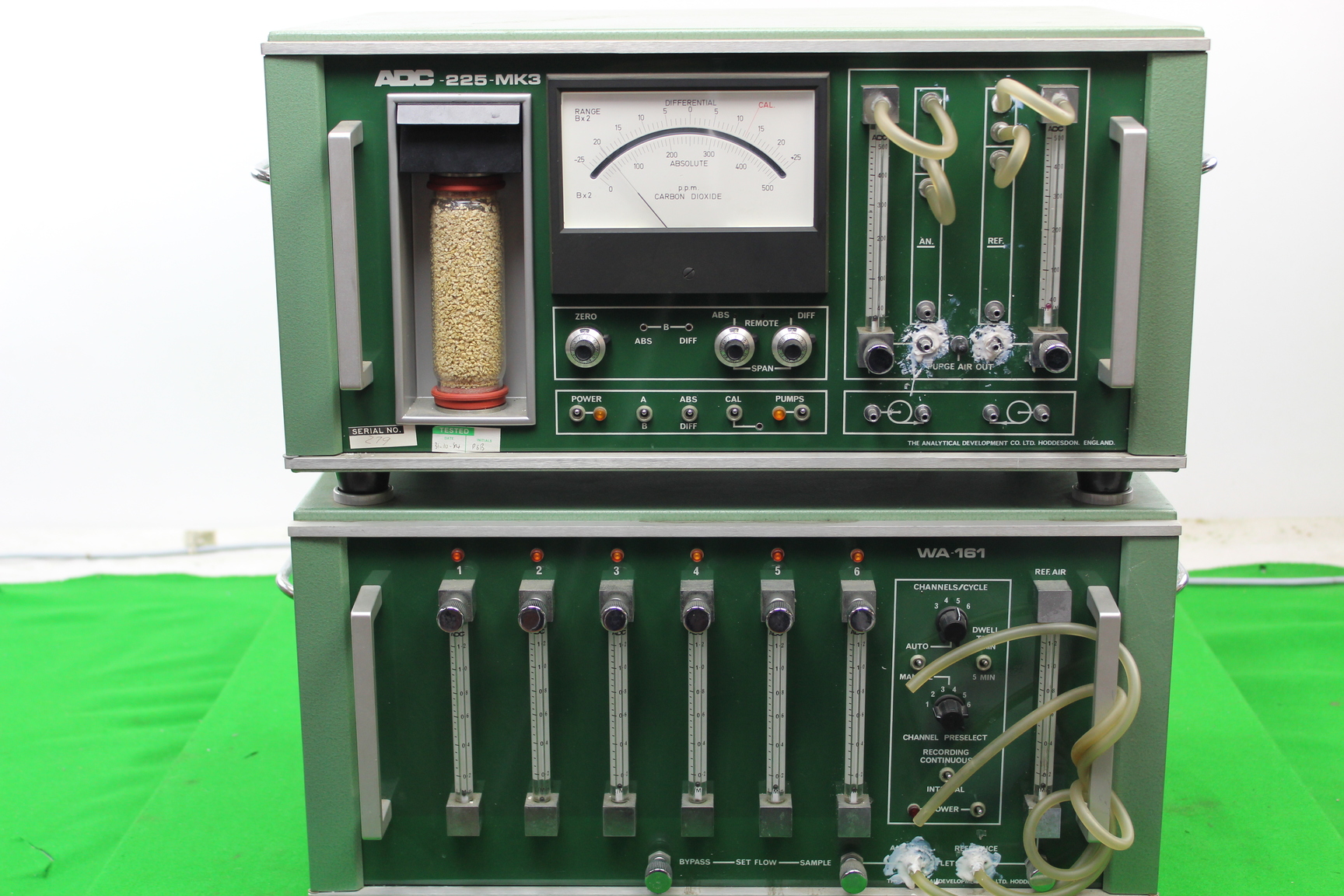 Analytical Development Co ADC 225Mk3 Gas Analyzer + WA161 Cycler