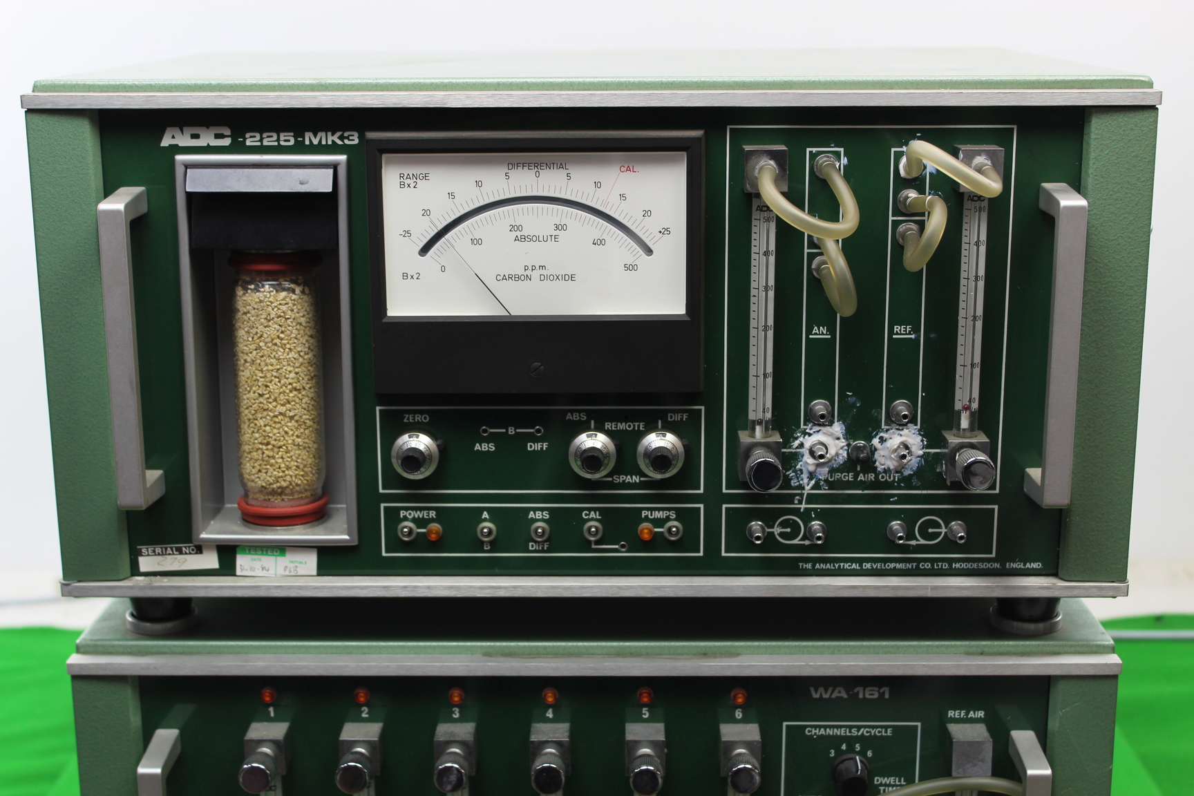 Image of Analytical Development Co ADC 225-Mk3 Gas Analyzer + WA-161 Cycler Laboratory
