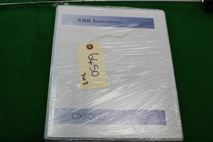 Thumbnail image of NMR 300/50 Superconducting Magnet w/ Probe / Sample Inserter + User Manual