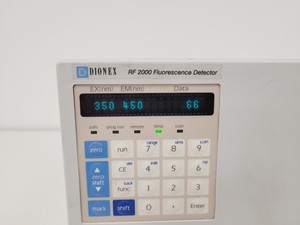 Thumbnail image of Dionex RF 2000 Fluorescence Detector Lab Laboratory Equipment HPLC