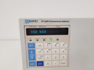 Thumbnail image of Dionex RF 2000 Fluorescence Detector Lab Laboratory Equipment HPLC