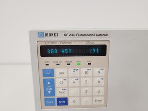 Thumbnail image of Dionex RF 2000 Fluorescence Detector Lab Laboratory Equipment HPLC