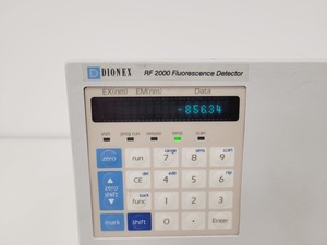 Thumbnail image of Dionex RF 2000 Fluorescence Detector Lab Laboratory Equipment HPLC