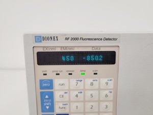 Thumbnail image of Dionex RF 2000 Fluorescence Detector Lab Laboratory Equipment HPLC