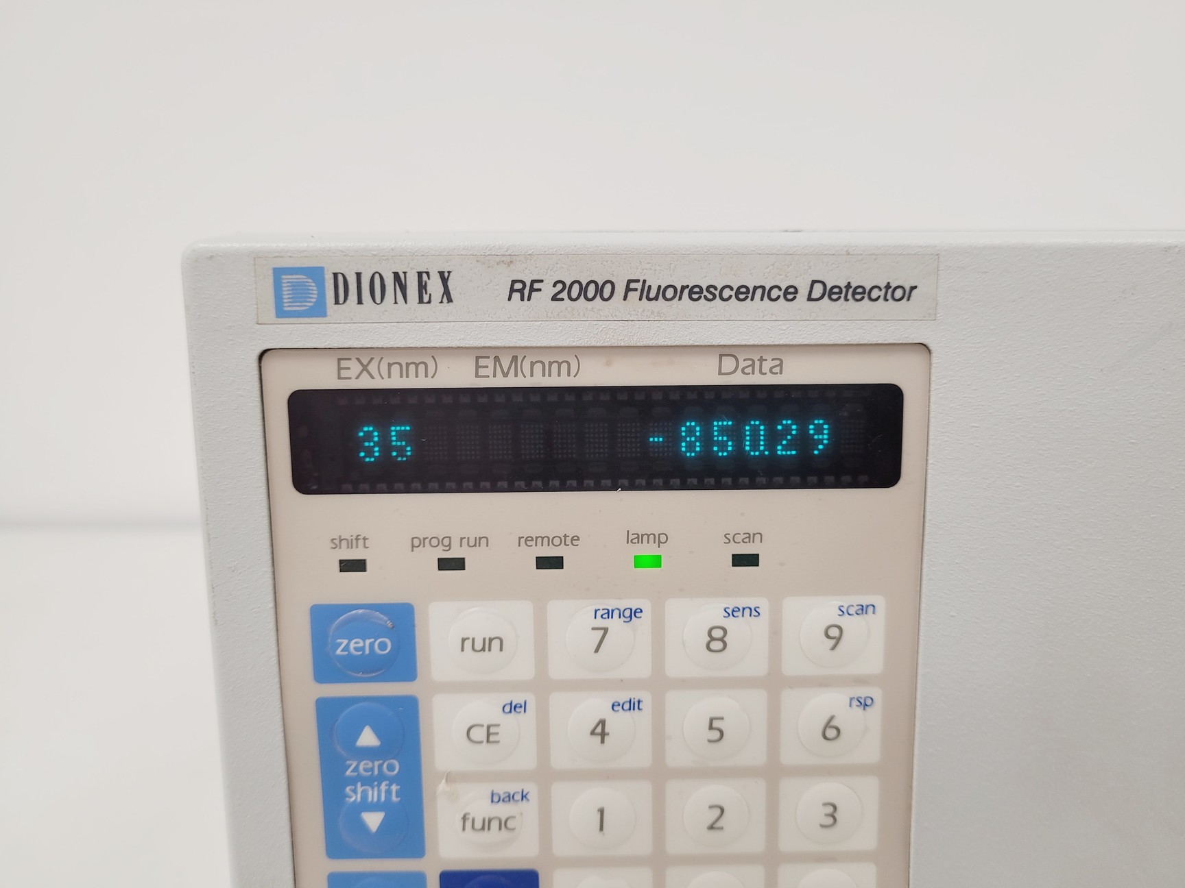 Image of Dionex RF 2000 Fluorescence Detector Lab Laboratory Equipment HPLC