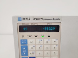 Thumbnail image of Dionex RF 2000 Fluorescence Detector Lab Laboratory Equipment HPLC