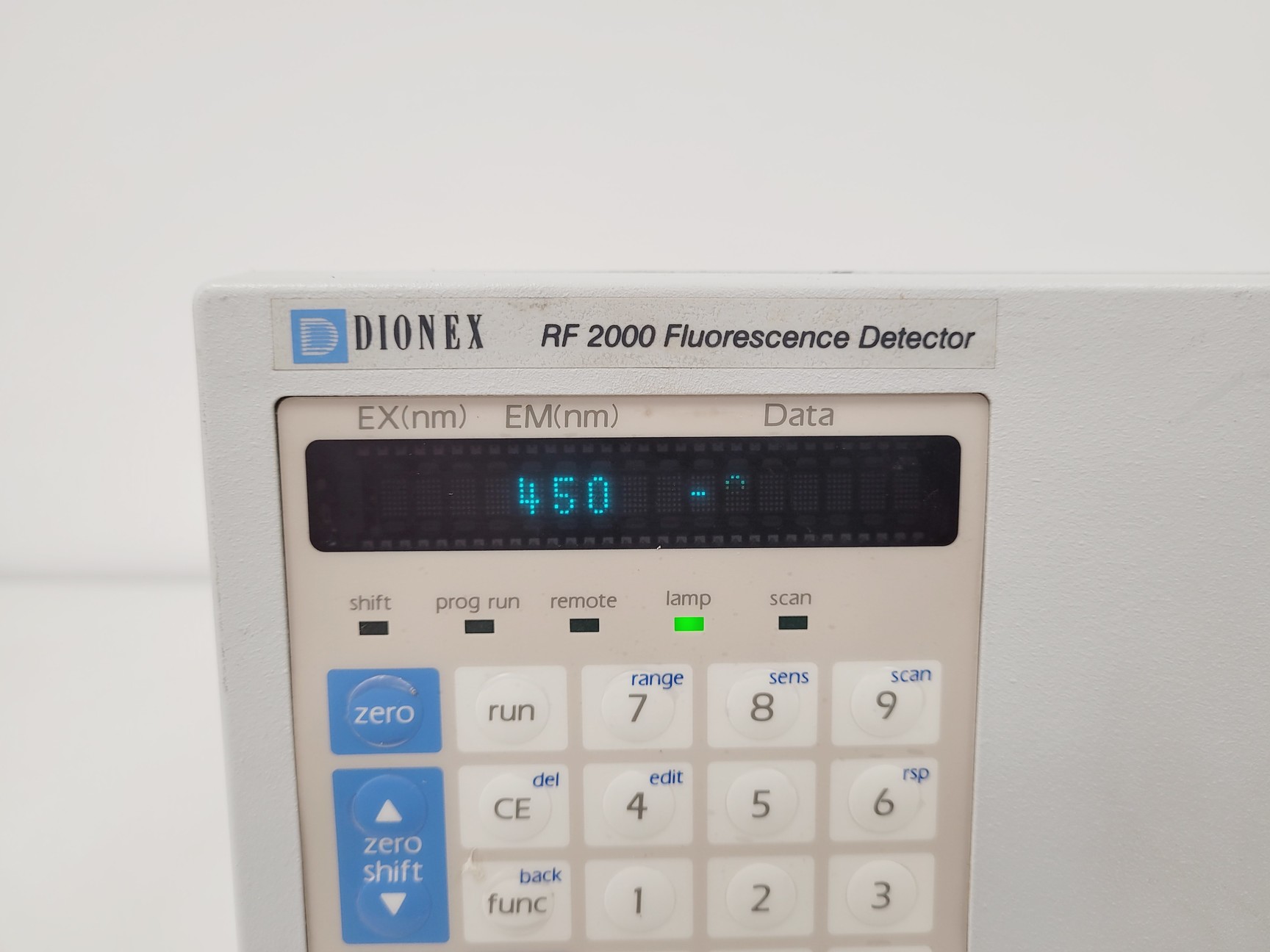 Image of Dionex RF 2000 Fluorescence Detector Lab Laboratory Equipment HPLC