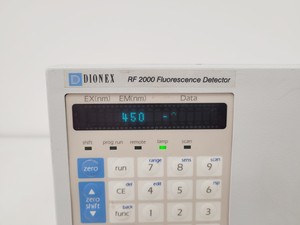 Thumbnail image of Dionex RF 2000 Fluorescence Detector Lab Laboratory Equipment HPLC