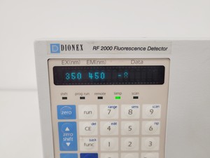 Thumbnail image of Dionex RF 2000 Fluorescence Detector Lab Laboratory Equipment HPLC