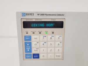 Thumbnail image of Dionex RF 2000 Fluorescence Detector Lab Laboratory Equipment HPLC