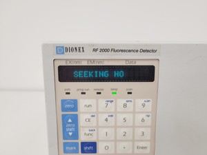 Thumbnail image of Dionex RF 2000 Fluorescence Detector Lab Laboratory Equipment HPLC