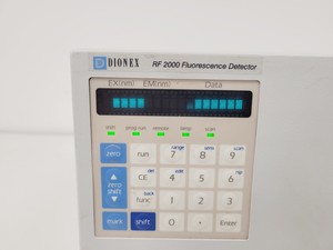 Thumbnail image of Dionex RF 2000 Fluorescence Detector Lab Laboratory Equipment HPLC