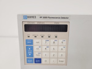 Thumbnail image of Dionex RF 2000 Fluorescence Detector Lab Laboratory Equipment HPLC