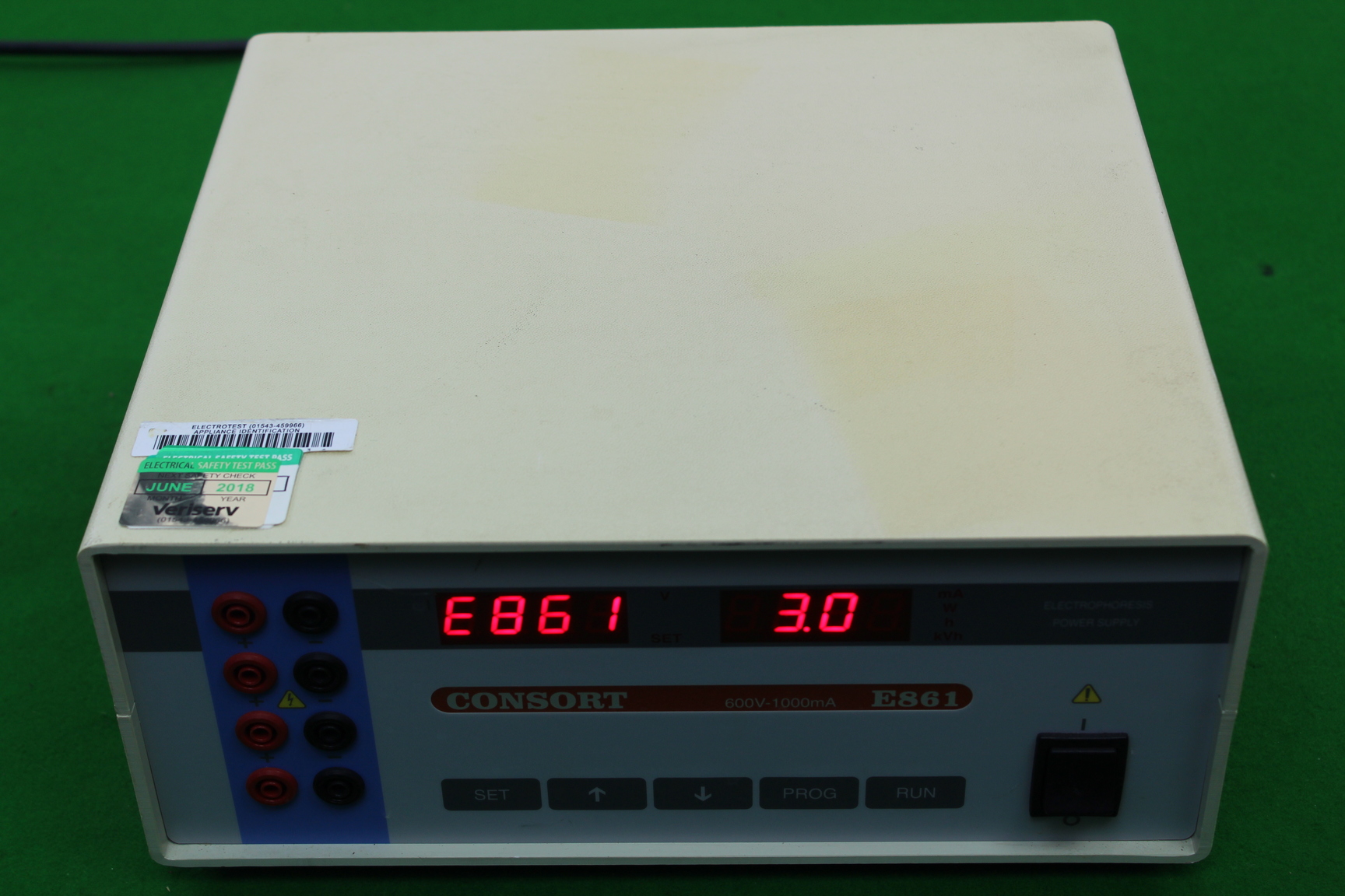 Image of Consort Gel Electrophoresis Power Supply E861 Laboratory Lab Equipment