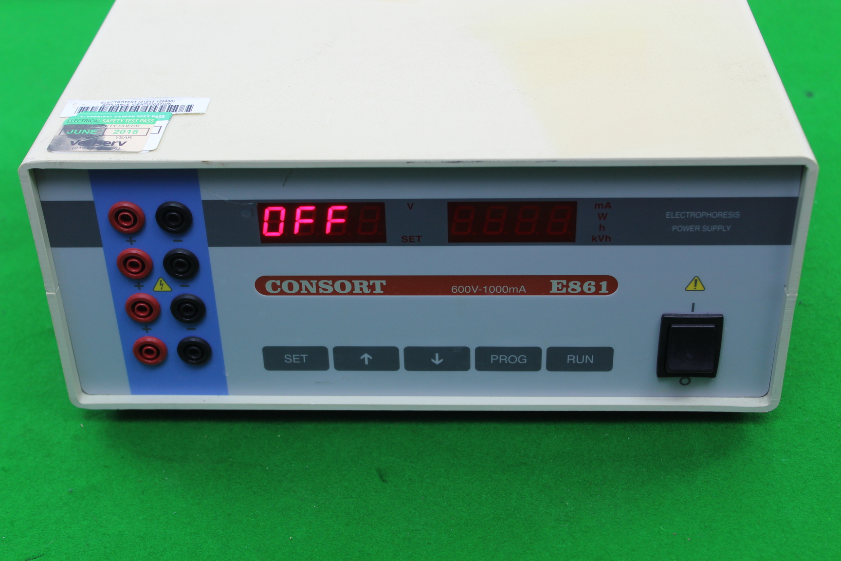 Image of Consort Gel Electrophoresis Power Supply E861 Laboratory Lab Equipment