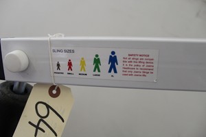 Thumbnail image of Oxford OPMIDIE Midi 170 Medical Lab Physio Disability Hoist Lift with Sling