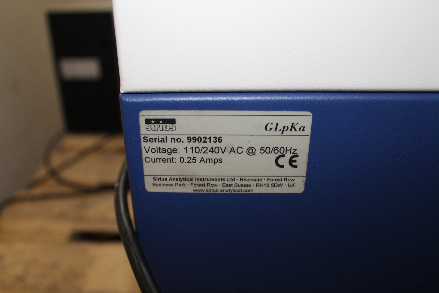 Image of Sirius GLpKa D-PAS Tritrator Flow Cytometer Solubility Machine Lab Equipment