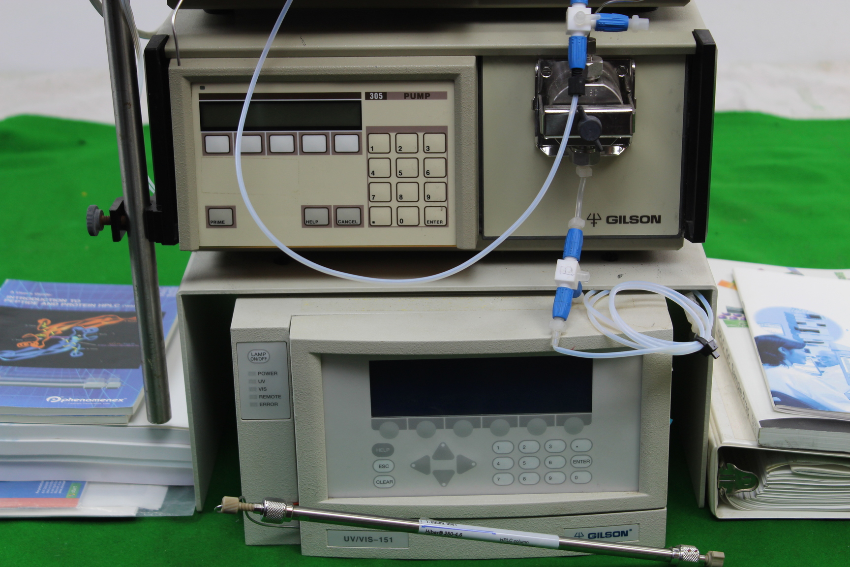 Image of Gilson HPLC UniPoint System Dynamic Mixer Manometric Module Lab Chromatography