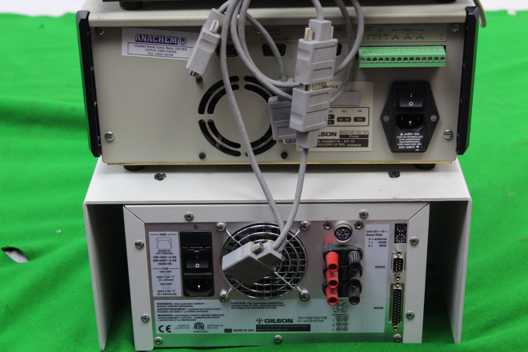 Image of Gilson HPLC UniPoint System Dynamic Mixer Manometric Module Lab Chromatography