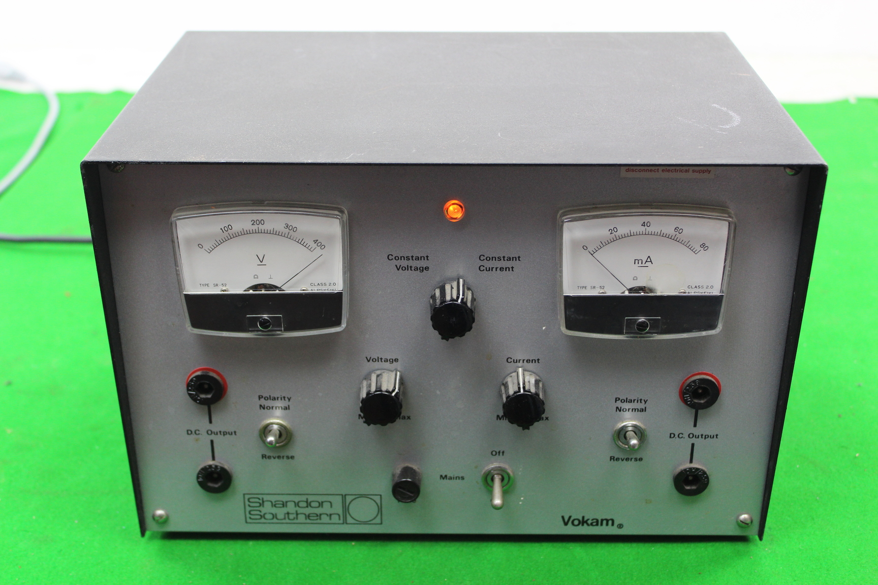 Image of Shandon Southern Vokam SAE2761 Power Supply 240V 50Hz Electrical Lab Equipment