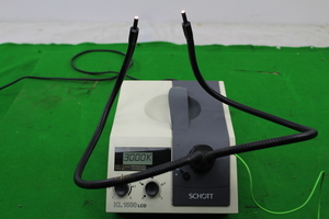 Thumbnail image of Schott KL 1500 LCD Fibre Optic Microscope Light Source Lab Equipment