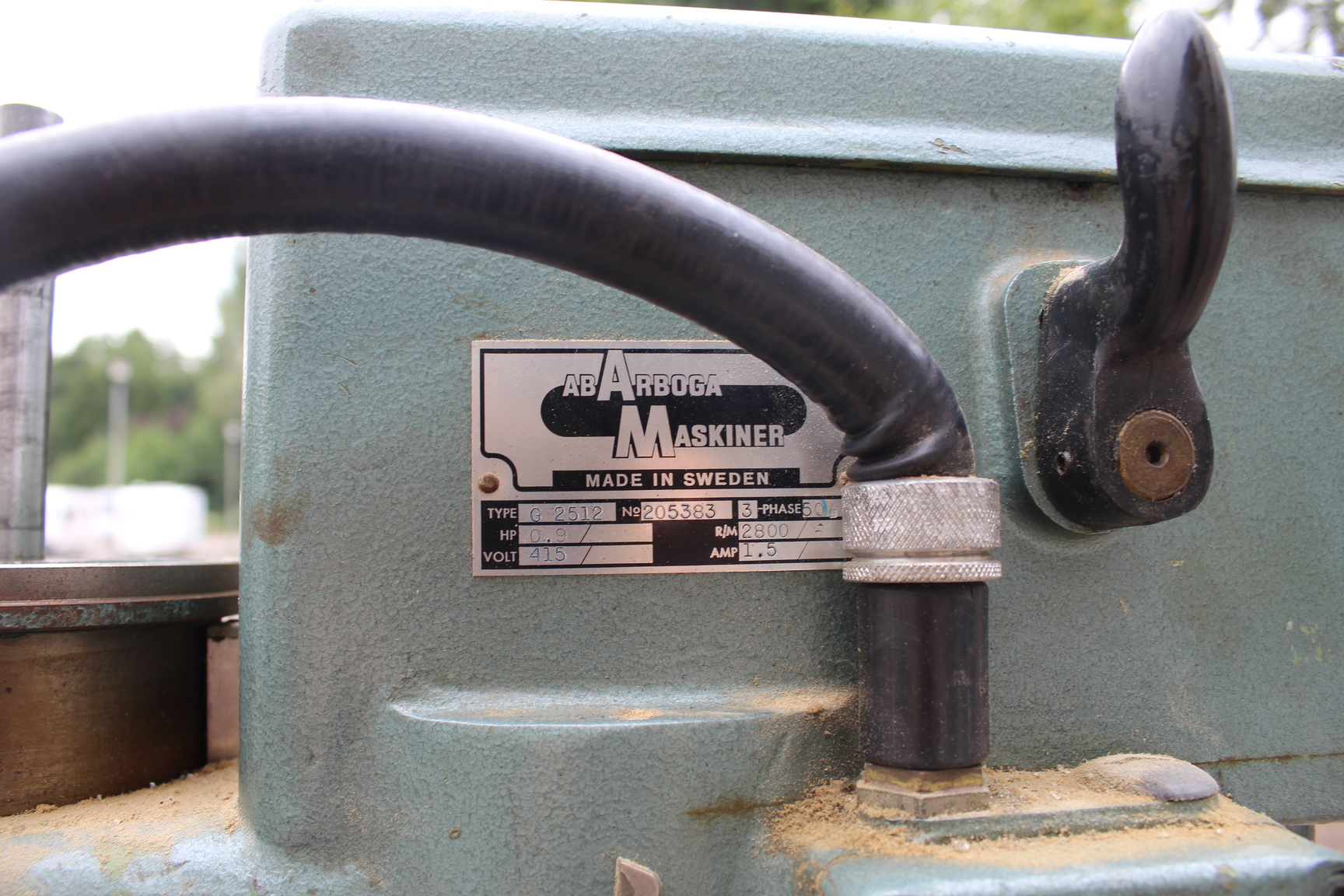 Image of Arboga Maskiner G 2512 Pillar Drill Floor Standing 5 Phase 3 Pin Max r/m 3500