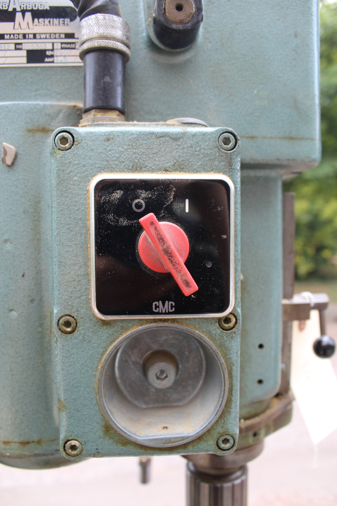 Image of Arboga Maskiner G 2512 Pillar Drill Floor Standing 5 Phase 3 Pin Max r/m 3500