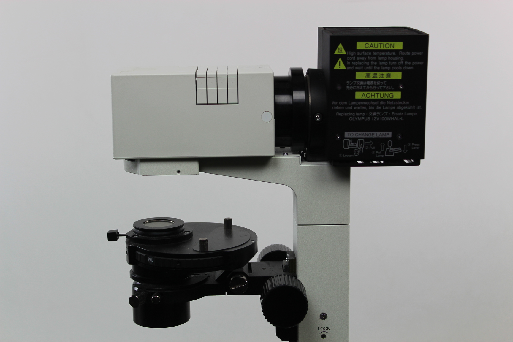 Image of Olympus IX70 Phase Contrast Fluorescence Inverted Microscope Lab Equipment