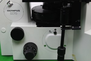 Thumbnail image of Olympus IX70 Phase Contrast Fluorescence Inverted Microscope Lab Equipment