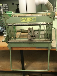 Thumbnail image of Benchtop Gabro Box Pan & Folder BF 620 24" X 18G 4" X 10G Engineers Workshop