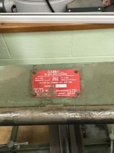 Thumbnail image of Benchtop Gabro Box Pan & Folder BF 620 24" X 18G 4" X 10G Engineers Workshop