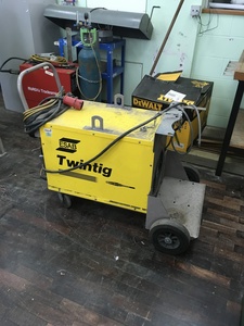 Thumbnail image of ESAB DTB250 AC-DC Twintig Welder 3 Phase Workshop Engineering On Wheels 32A