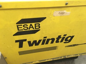 Thumbnail image of ESAB DTB250 AC-DC Twintig Welder 3 Phase Workshop Engineering On Wheels 32A