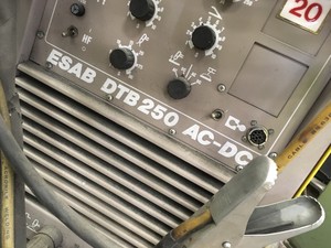 Thumbnail image of ESAB DTB250 AC-DC Twintig Welder 3 Phase Workshop Engineering On Wheels 32A