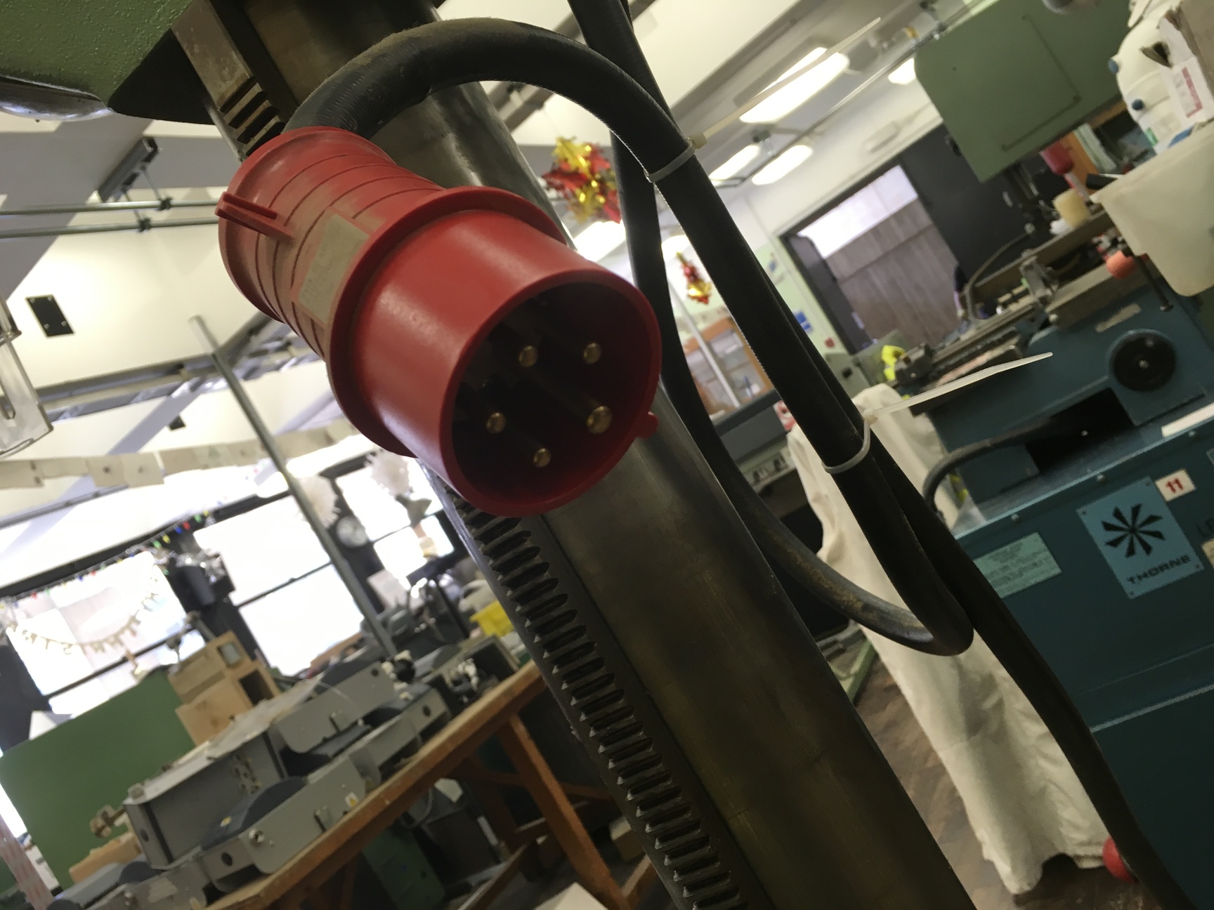 Image of Ibarmia BX-32 Pillar Drill Floor Standing 415V Workshop Machine Industrial Tools