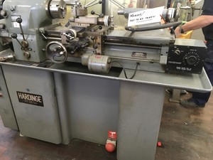 Thumbnail image of Hardinge HLV-V Precision Toolroom Lathe Workshop Engineering Machinery Steel