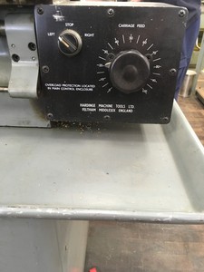 Thumbnail image of Hardinge HLV-V Precision Toolroom Lathe Workshop Engineering Machinery Steel