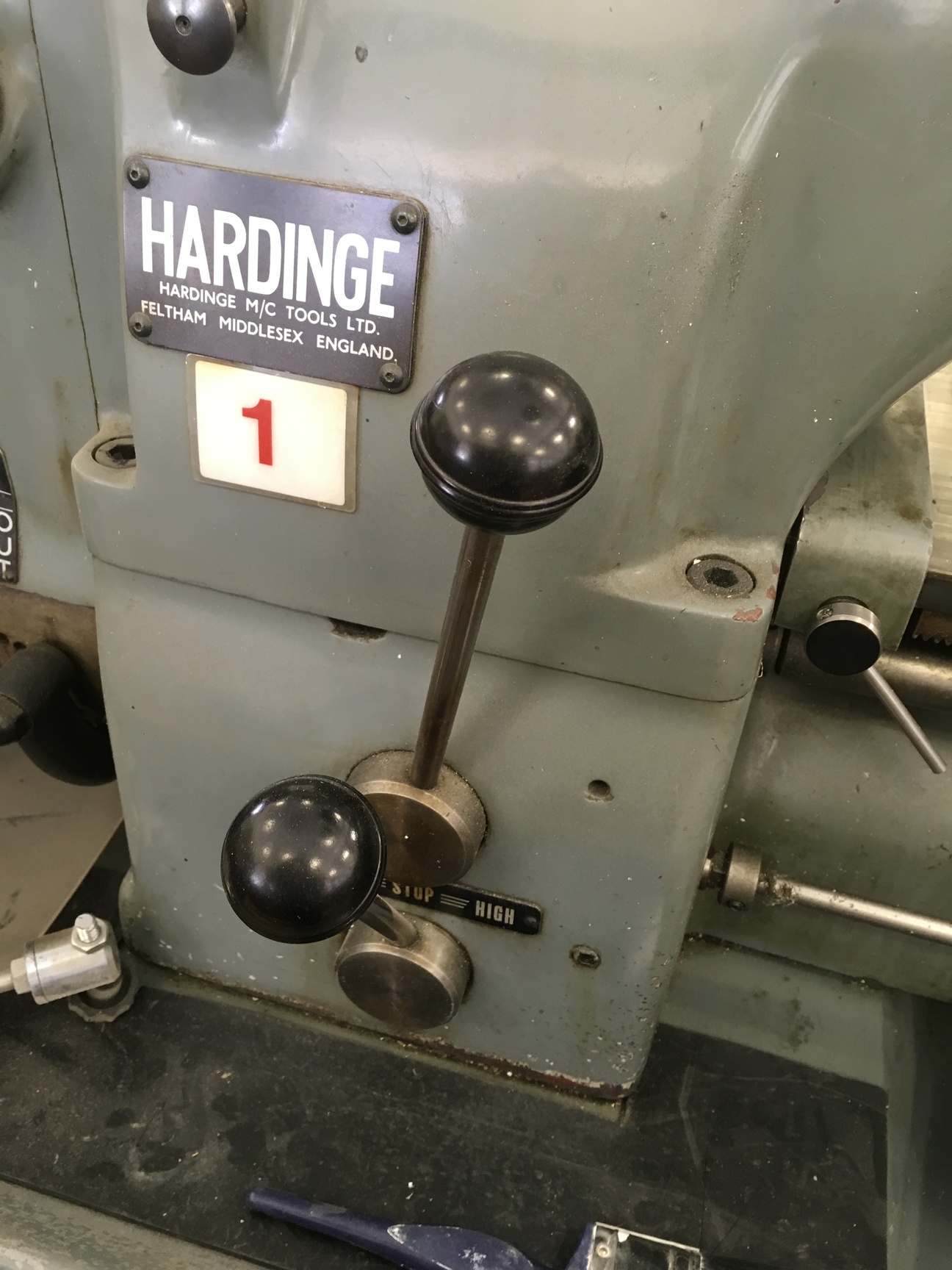Image of Hardinge HLV-V Precision Toolroom Lathe Workshop Engineering Machinery Steel