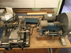 Thumbnail image of Workshop Mancuna Key Cutter 750-LP Machine w/ Motors & Lot Of Key Templates