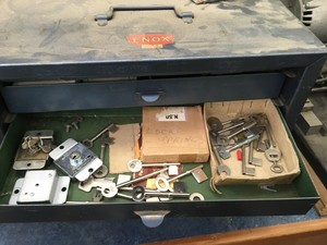 Thumbnail image of Workshop Mancuna Key Cutter 750-LP Machine w/ Motors & Lot Of Key Templates