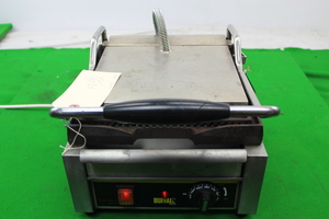 Thumbnail image of Buffalo Pro Contact Grill Panini Presser Commercial Kitchen Max 300C Temperature