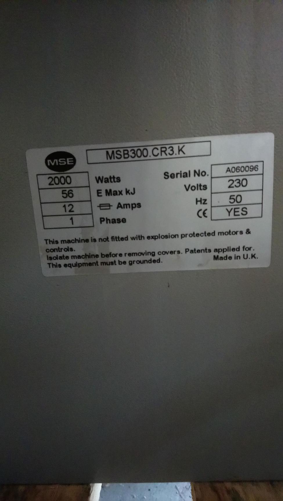 Image of MSE Falcon 6/300 Refrigerated High Speed Benchtop Centrifuge Lab