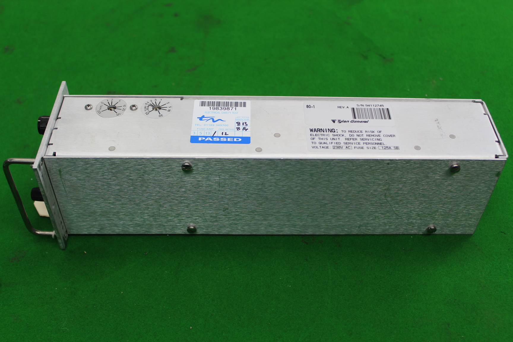 Image of Vacuum General Deviation Meter Model 80-1 Lab Test Equipment