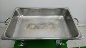 Thumbnail image of Lot of 15 Sunnex Chafing Dishes with Stand Catering Kitchen Buffet Equipment