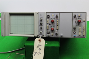Thumbnail image of Tektronix 5110 Oscilloscope w/ 5A18N Dual Trace Amplifier & 5B10N Time Base/Ampl