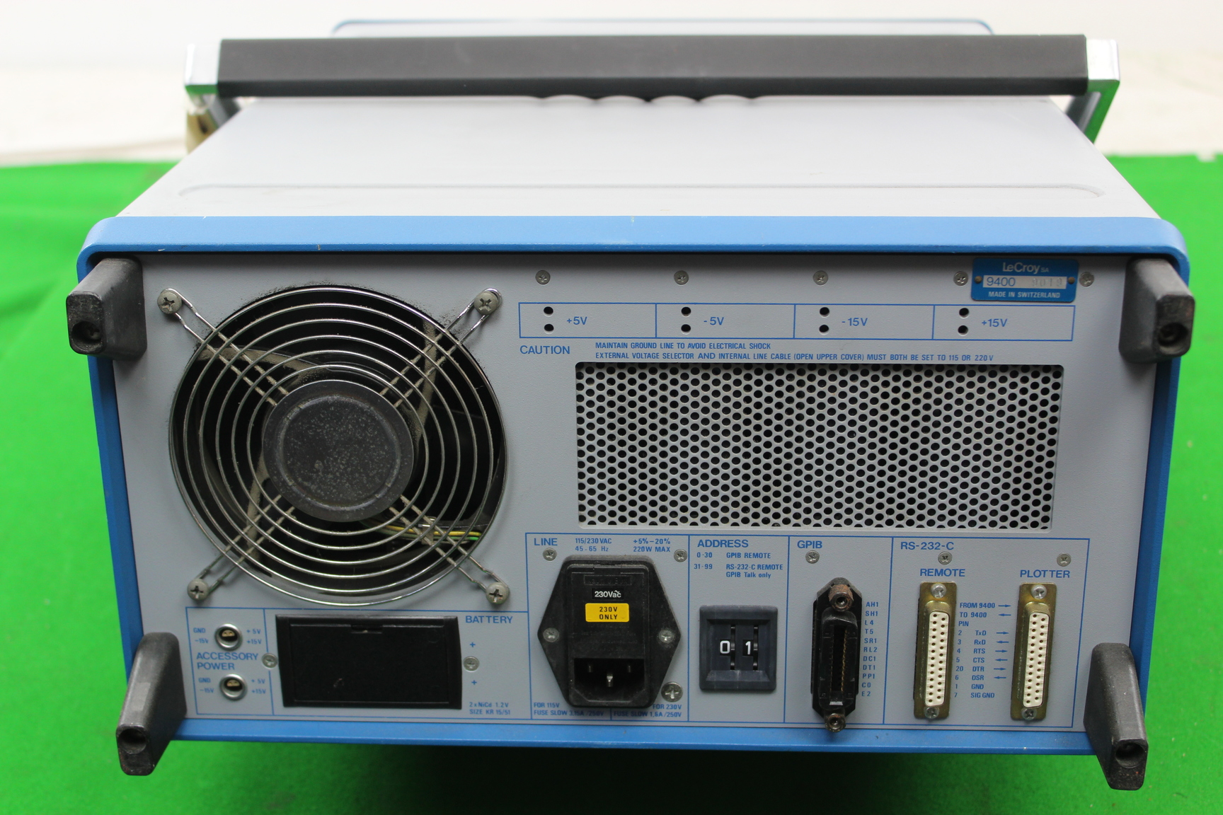 Image of Lecroy 9400A Oscilloscope Dual 175MHz 100Ms/s-5Gs/s Faulty
