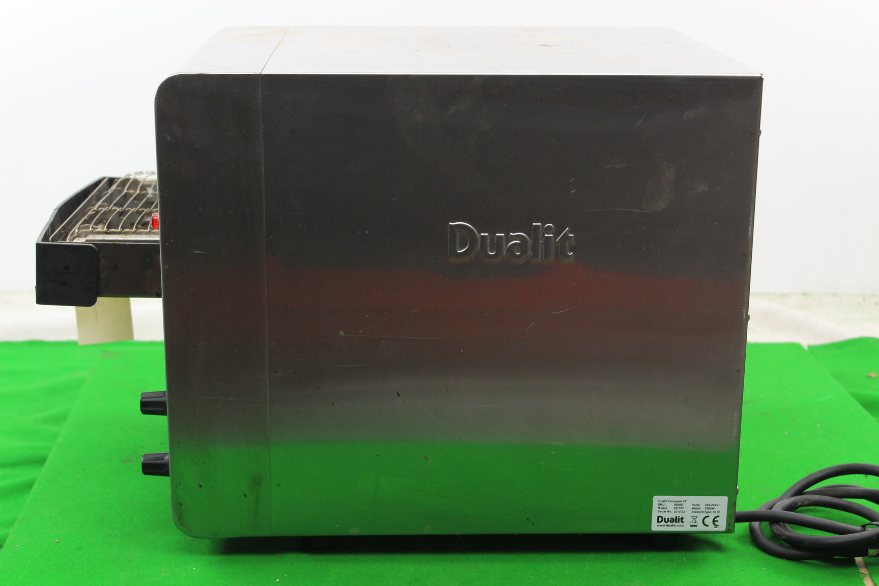 Image of Commercial Catering Dualit Conveyor Toaster DCT2T Double Belt Kitchen Buffet