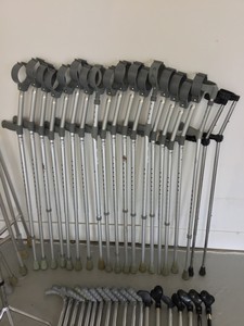 Thumbnail image of Job Lot of Crutches, Disability Mobility Medical Walking Supports Aid