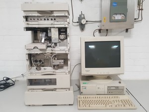 Thumbnail image of Agilent / HP 1100 Series HPLC System G131A G1316A G1313A G1312A G1322A Tray & PC