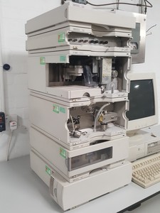 Thumbnail image of Agilent / HP 1100 Series HPLC System G131A G1316A G1313A G1312A G1322A Tray & PC